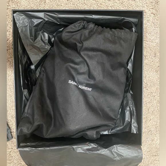 Saint Laurent Cassandra Sandals in Patent Leather - Picture 2 of 8